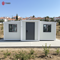 Maison conteneur extensible à prix d'usine, kit de maison modulaire préfabriquée, fabricant de maisons conteneurs compétitif