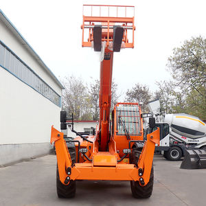 מלגזה טלסקופית בהתאמה אישית עם זרוע טלסקופית 10 מטר, 120 כוחות סוס, סיבוב, 5 טון, דיזל, מלגזה טלסקופית ענקית - Product Image 5