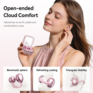 Écouteurs sans fil TWS M161 populaires à clipser, avec <span class=keywords><strong>commande</strong></span> tactile, pour le sport, avec étui miroir de maquillage pour femmes - Product Image 4
