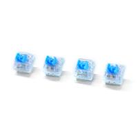 Interrupteur de clavier mécanique anti-poussière à bouton-poussoir sonore bleu Cherry MX, jouet anti-stress pour imprimante 3D, porte-clés, bricolage, gaming