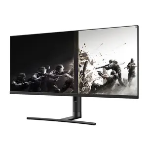 Panel iklan datar 3440*1440, layar tanpa bingkai 40 inci 165Hz desktop FPS/RTS monitor mode gaming