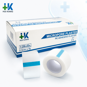 Cinta Adhesiva Médica Microporosa Desechable <span class=keywords><strong>HUI</strong></span> <span class=keywords><strong>KANG</strong></span> de Polietileno, Rollo de 2.5cm X 5Y, Cinta de Fijación Quirúrgica para Uso Hospitalario y Clínico - Product Image 4