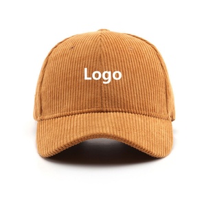 Corduroy Jersey Sporty Solid Color Light Plate Curved Brim Hard Top Duckbill Baseball <b>Cap</b> Men's Outdoor Women's Sports Warm - Product Image 2