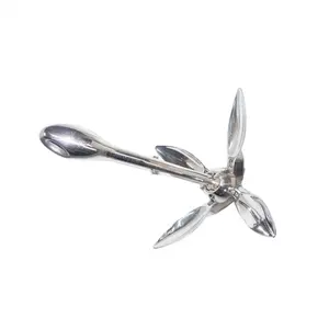 Stainless Steel 316 Draggen Fold Anchor Type A 3.2kg/7LB(Grapnel Boat Folding Anchor)