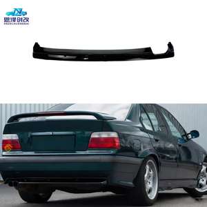 Usine en gros de haute qualité pour <span class=keywords><strong>BMW</strong></span> <span class=keywords><strong>E36</strong></span> matière plastique lèvre arrière et diffuseur couleur noir brillant Kit de carrosserie de mise à niveau - Product Image 1