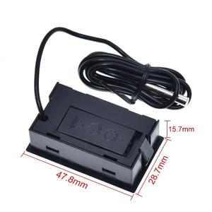 Цифровой термометр FY-10 Mini LCD для аквариума, автомобиля, водяной баня, измеритель температуры, детектор, монитор, встроенный датчик температуры - Product Image 6