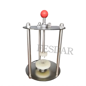 แผ่นสำหรับตัดแต่งตัวอย่างดินทรงกลมสำหรับอุปกรณ์ทดสอบการบีบอัดแบบสามแกนและไม่จำกัด - Product Image 2