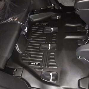 Alfombrilla de Coche Nueva de Excelente Calidad, Impermeable, Antideslizante, Diseño 3D 4D 5D, Alfombrilla de TPE para Honda BR-V 2023 - Product Image 4