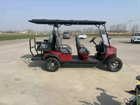 Voiturette de golf électrique tout-terrain personnalisée avec batterie au lithium 48V 72V pour activités de plein air et chasse