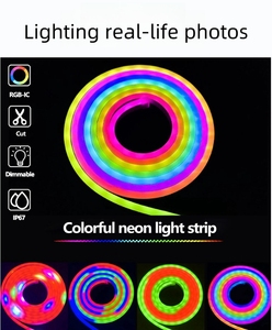 ชุดไฟนีออน LED แบบยืดหยุ่นสำหรับป้ายอะคริลิค ตัวอักษรตกแต่ง แสงไฟเส้นตรง แสงไฟบรรยากาศ รูปทรงตามสั่ง สำหรับป้ายโฆษณา - Product Image 4