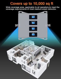 Amplificatore di Segnale Cellulare a 4 Bande 900/1800/2100/2600, Ripetitore 2G 3G 4G 5G, Bestseller di Fabbrica - Product Image 5