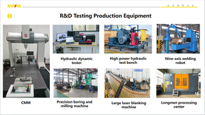 Manche rotatif pour excavatrice XUVOL, grappin pour poteaux, réglage du poteau, excavatrice de 13 à 15 tonnes, équipement de construction, industrie - Product Image 5