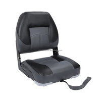 Vente en gros de sièges de bateau pliants pour bateaux Accessoires de bateau Chaise de capitaine de bateau de pêche réglable