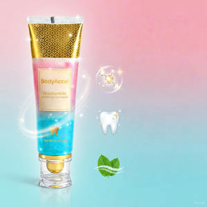 Pasta Dental Blanqueadora con Niacinamida para Fumadores y Consumidores de Café, Elimina Manchas, Refresca el Aliento, Segura para el Esmalte, Gel de Menta 100g - Product Image 1