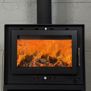 Estufa de Leñ<span class=keywords><strong>a</strong></span> Independiente de Acero al Carbono Grande, sin Control Remoto, para Interiores, Sala de Estar Moderna, para Uso en Hoteles y Villas - Product Image 5