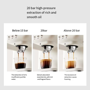 Cafetera eléctrica italiana semiautomática portátil con Espumador de leche de vapor de alta presión para RV Car Hotel y uso al aire libre - Product Image 4