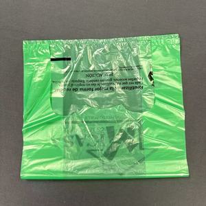 <span class=keywords><strong>Borse</strong></span> per la spesa in plastica ecologiche a forma di T-shirt con logo personalizzato per negozi di alimentari - Product Image 6