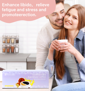 Cà phê thảo dược hữu cơ Maca đen hòa tan tức thì nhãn hiệu riêng Man X Power dành cho nam giới - Product Image 4