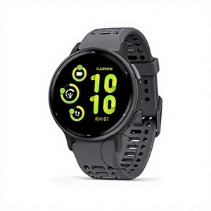 Correa de Silicona Compatible con Garmin Active5, 20mm de Diámetro, Color Plateado - Product Image 1