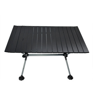 China Manufacturer <strong>Stable</strong> Portable Folding Camping Picnic Small BBQ Aluminium Dining <strong>Table</strong> - Product Image 1