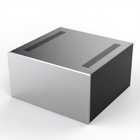 Boîtier d'amplificateur BRZHIFI 4323 Classe A DIY CNC en alliage d'aluminium pour préampli et décodage, accessoires de boîtier d'amplificateur
