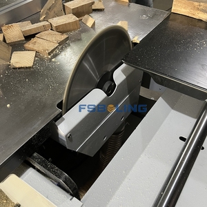 Sliding Table <strong>Saw</strong> with Tiltable <strong>Saw</strong> Shaft Solid Wood <strong>Panel</strong> <strong>Saw</strong> for Wood Cutting - Product Image 2