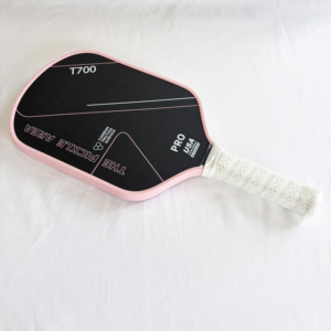 <span class=keywords><strong>Raquette</strong></span> de <span class=keywords><strong>pickleball</strong></span> à tête ronde en matériau T700, conception personnalisée OEM/ODM - Product Image 1