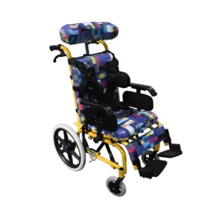 Cerebral parese Kinder Rollstuhl Aluminium Stuhl rahmen Krankenhaus Homecare für behinderte Rollstuhl fahrer