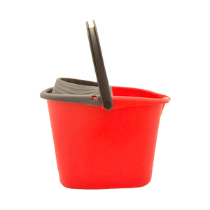 Cubo 14 L Rosso Rettangolare con Scolapiatti - Product Image 1