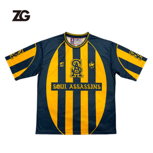Maglia da Calcio Personalizzata con Ricamo, Design <span class=keywords><strong>Vintage</strong></span> con Collo Tondo/a V, Classica, alla Moda, Tendenza Club - Product Image 1