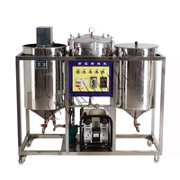 Fonction de déparaffinage Usine durable Affiner la cuisson Machines raffinées de l'équipement de raffinage de l'huile de palme de soja