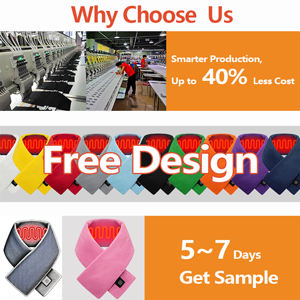 Écharpe chauffante imperméable d'extérieur de style européen pour hommes Écharpe chauffante pour le cou court pour la randonnée hivernale <span class=keywords><strong>et</strong></span> le ski - Product Image 5