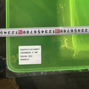 Bảng Màu <span class=keywords><strong>Plexiglass</strong></span> Tấm Đúc Tấm Bảng Huỳnh Quang Lucite Acrylic - Product Image 3