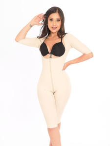 Fajase Pesquero Valle Fajas Colombianas Etiqueta privada Adelgazamiento Ropa interior sexy Mujer Blanco Una pieza - Product Image 4