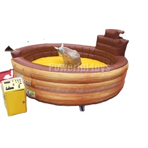 Ready to Ship Playground <strong>Inflatable</strong> Mechanical <strong>Bull</strong> <strong>Ride</strong> Amusement Park Rodeo <strong>Bull</strong> Game <strong>Ride</strong> for Sale - Product Image 1