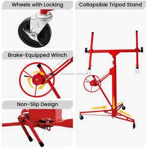 Elevador de paneles de yeso CEHand de 11 pies para paneles de yeso, tablaroca y placas de yeso, herramienta de construcción - Product Image 4