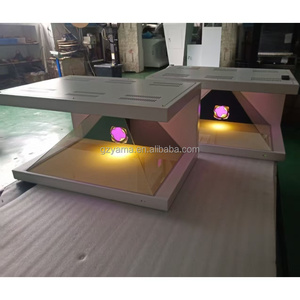 Vitrine d'affichage holographique 3D <span class=keywords><strong>pyramide</strong></span> à 270 degrés de 42 pouces, construction métallique - Product Image 6