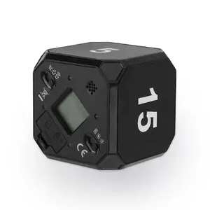 Mini Timer 1-60 Minutes Time Management The Miracle Interval Workout Time Cube Timer For Baking Sports Games Kitchen study yoga