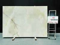 Dalle de marbre onyx vert translucide rétroéclairée, panneau onyx de luxe pour mur d'accentuation, comptoir de villa de luxe, onyx pour comptoir