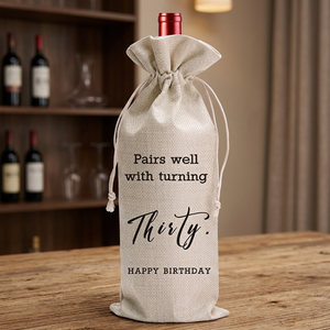 Bolsa Ecológica Reutilizable de Algodón con Cordón, Personalizable al por Mayor, para Botellas de Vino, Manualidades y Pegatinas - Product Image 2