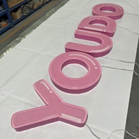 Letras de Gel LED 3D Personalizadas, Impermeables IP65, Letreros de Canal con Iluminación Frontal Acrílica, Publicidad Exterior para Negocios y Tiendas