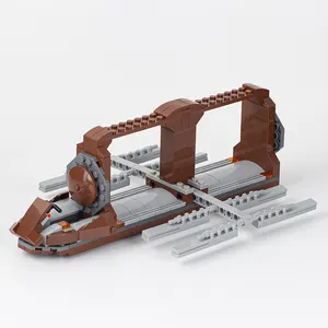 MOC2007 Duck Troop Transporter space wars movie hot sell in the US new arrival Building blocks Bricks Educational boys girl Toys