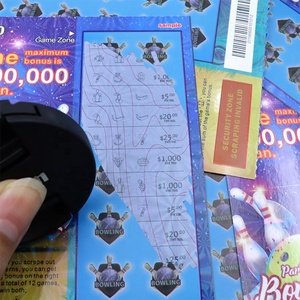 Tarjeta de Lotería Rasca y Gana con Impresión Personalizada al por Mayor, Impresión de Patrones de Alta Definición, Boleto de Lotería Rasca y Gana - Product Image 5