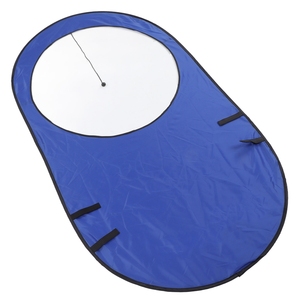 POWERTI Tennis Window Target Equipo de entrenamiento de tenis de nailon portátil azul para exteriores - Product Image 3
