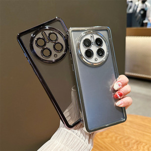 Funda de teléfono con protección de lente transparente para Huawei Mate 30 P60 Pro, funda de teléfono móvil de TPU suave a prueba de golpes para Honor 90 70 80 - Product Image 1