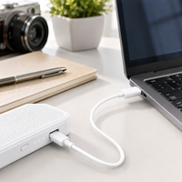 Kabel Type-C ke Micro USB Langsung dari Pabrik, Pengisian Cepat 2.4A, Sinkronisasi Data 480Mbps dengan Kemasan Kustom OEM ODM