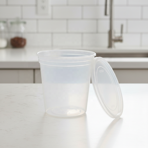 Contenants alimentaires jetables en PP avec couvercles, gobelets transparents pour sauces, soupes, préparation de repas, plats à emporter et conservation des aliments - Product Image 6