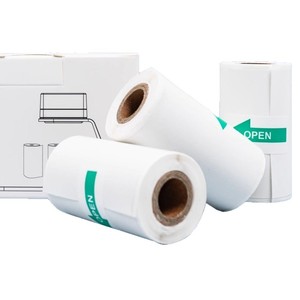 JiYin Error Correction Printing Paper 57x30mm Self-Adhesive Continuous Roll For Study <b>Notes</b> - Product Image 5