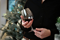 Offre Spéciale gobelet à vin rouge de luxe Tritan verres à vin sans pied incassables gobelet à vin en plastique de qualité supérieure