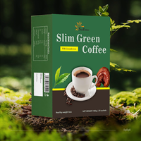 Café Minceur Instantané Naturel Sain, Café Vert, Crème, Chocolat, Fruits en Boîte, Minceur, Brûleur de Graisse, Boisson Verte, Gagnant de la Ville